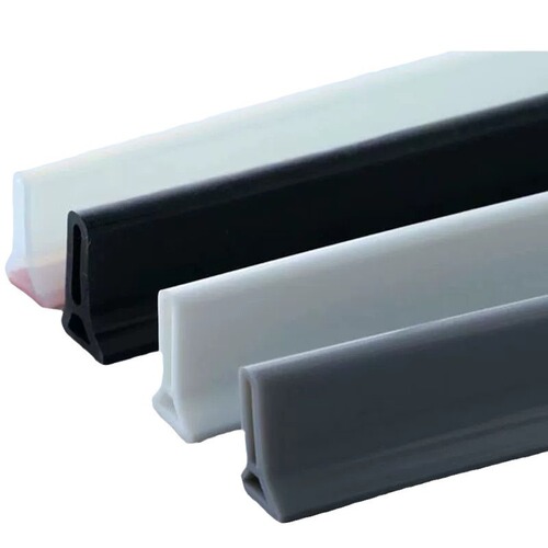 Bathroom waterproof strip, bathroom shower room, bath room self-adhesive ground water barrier strip, threshold water separator, water barrier fixing