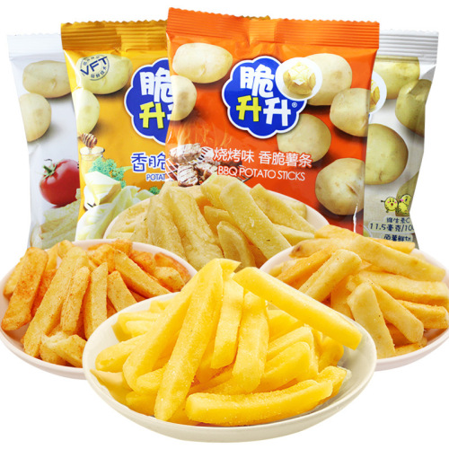 Crispy Rise Crispy French Fries 20 Pouches Crispy Honey Butter Flavor Potato Chips Ultra Leisure Snack Food Packaging