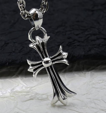 潮軒クローン心ネックレス欧米十字チェーンネックレス男女モデルカップル個性小衆高級ペンダントアクセサリー