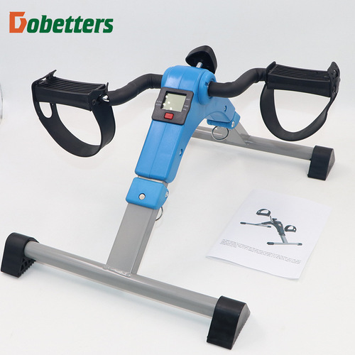 Factory direct sales mini folding bicycle household mini exercise bike folding leg trainer drop shipping