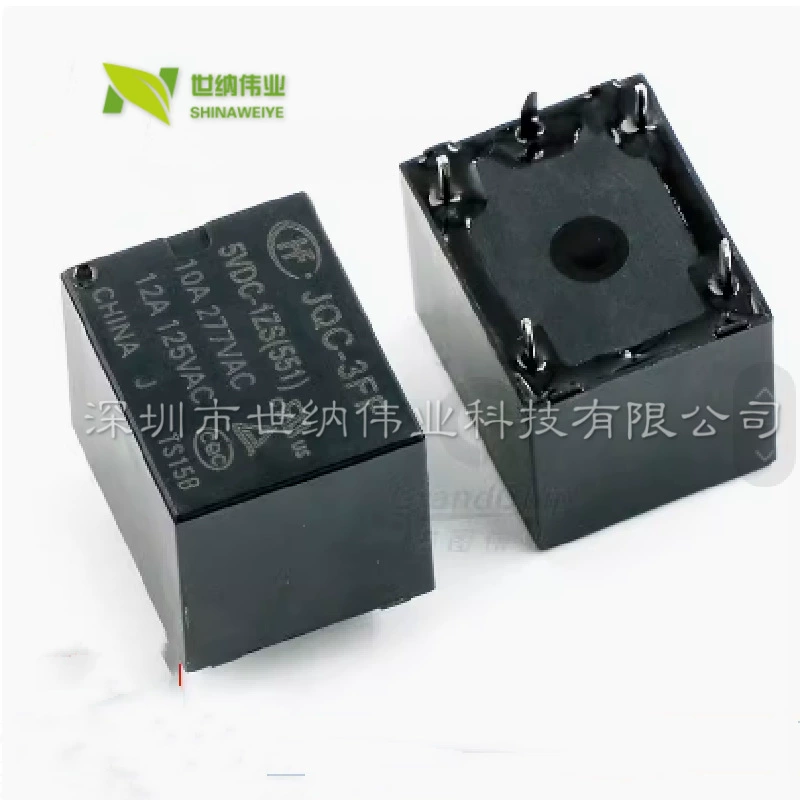 Реле HF3FF/JQC-3FF-005 012 024 5V 9V 12V 24V 1HS 1ZS 4/5 ножки