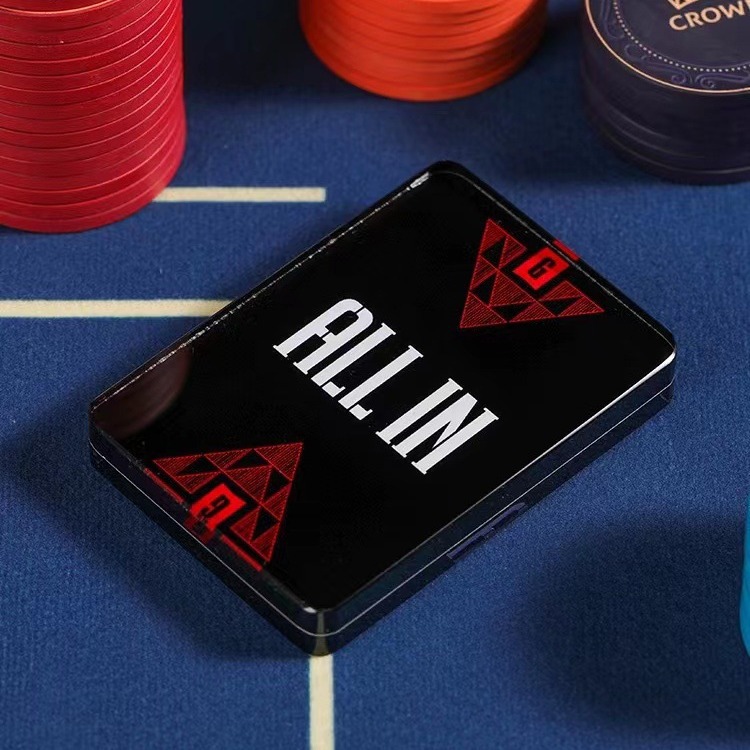 Texas poker DEALER Zhuang code banker's position Zhuang brand Zhuang film pressure card Zhuang position Card button sign