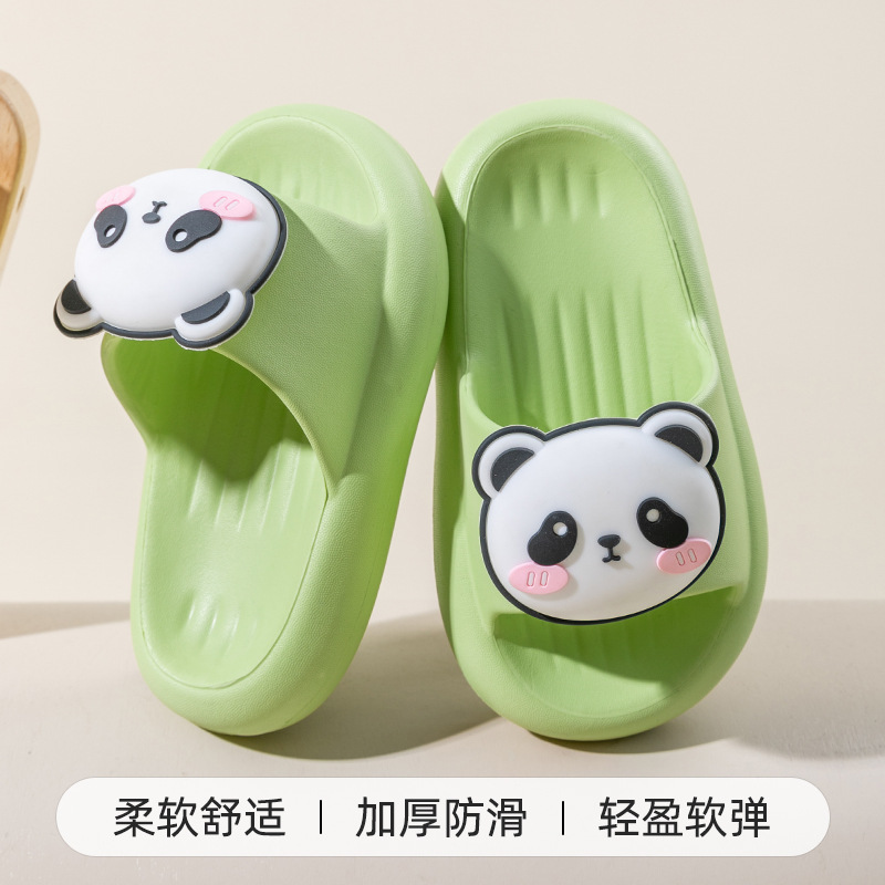 녹색 AA 검은색 테두리 입체 팬더