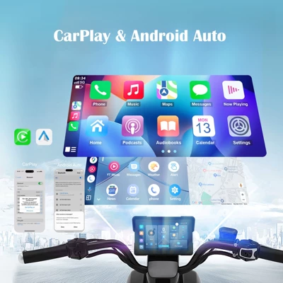 Carplay Waterproof Motorcycle – Motorcycle driving recorder