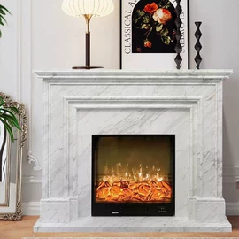 壁炉;石雕;石膏工艺品