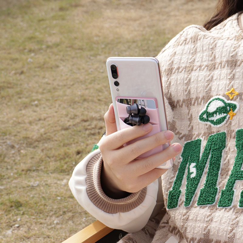 Double-layered phone sticker