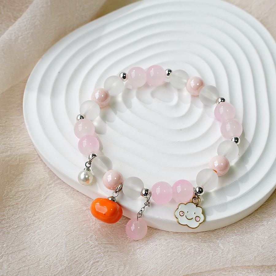 Simple Style Clouds Cat Alloy Beaded Bracelets display picture 4
