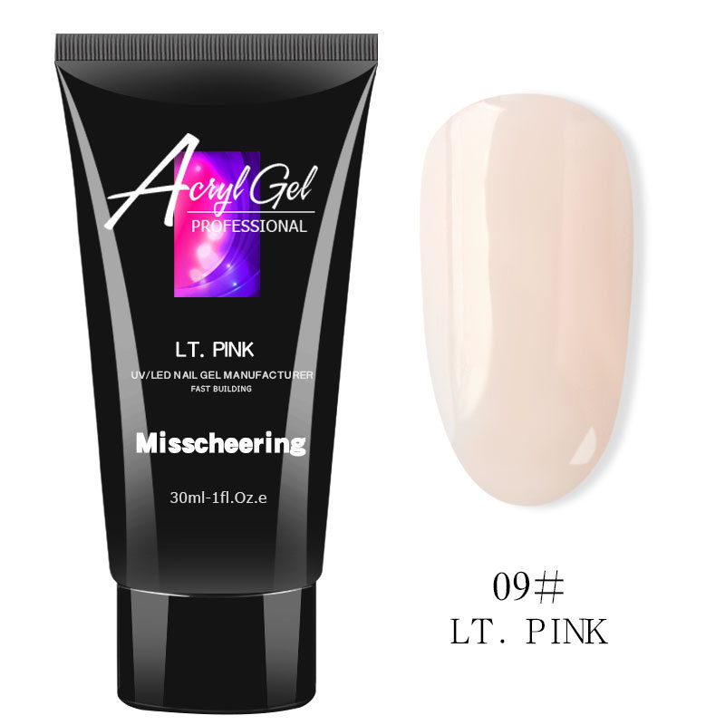 Gel de extensión de uñas transfronterizo 15ml, gel de fototerapia cristalino de extensión rápida de uñas, venta al por mayor de fábrica de gel de fototerapia