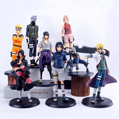 手作りアニメ幼少期サスケサクラ大刀カカシ宇智波イタチ風水門四代目モデル装飾品