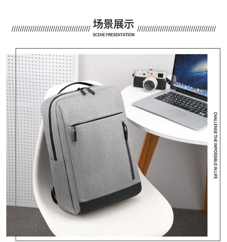 Three-piece backpack set: business travel, leisure meetings, business trips, backpacks, computer bags, printed words and logos undefined
