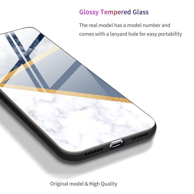 Τηλέφωνο κατάλληλο για νέα θήκη από γυαλί με μοτίβο μαρμάρου για iPhone 13 Apple 12Pro_voghion.com