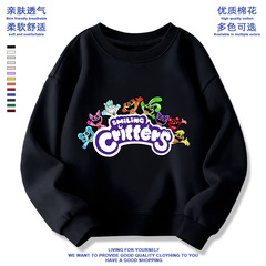 Poppy's Playtime Chapter 3 Smiling Critters Sweatshirt Smile Animal Kids Clothes 