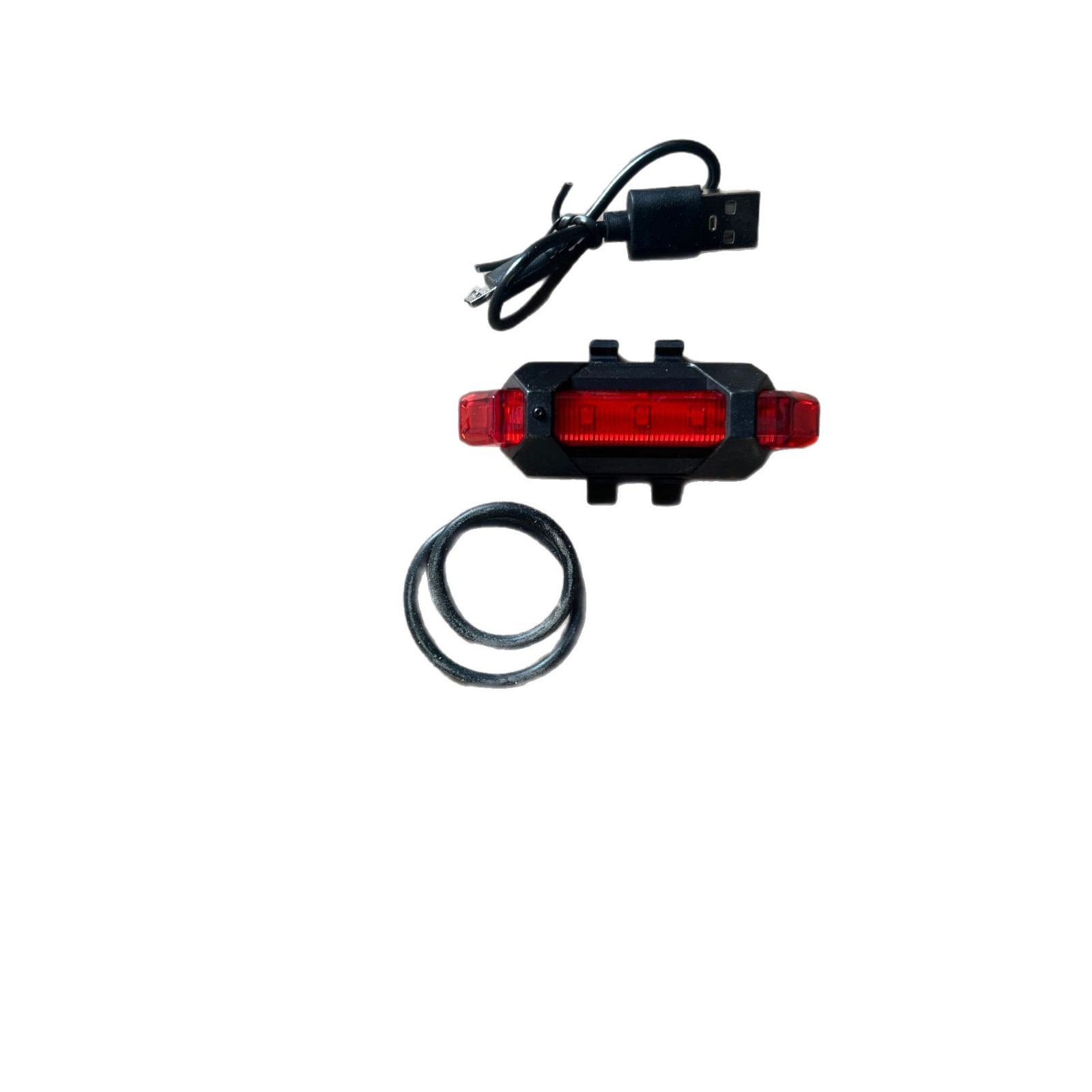 Luz trasera nocturna de bicicleta de montaña accesorios de advertencia de equipos para niños luz trasera nocturna flash de carga luz de montaña nocturna