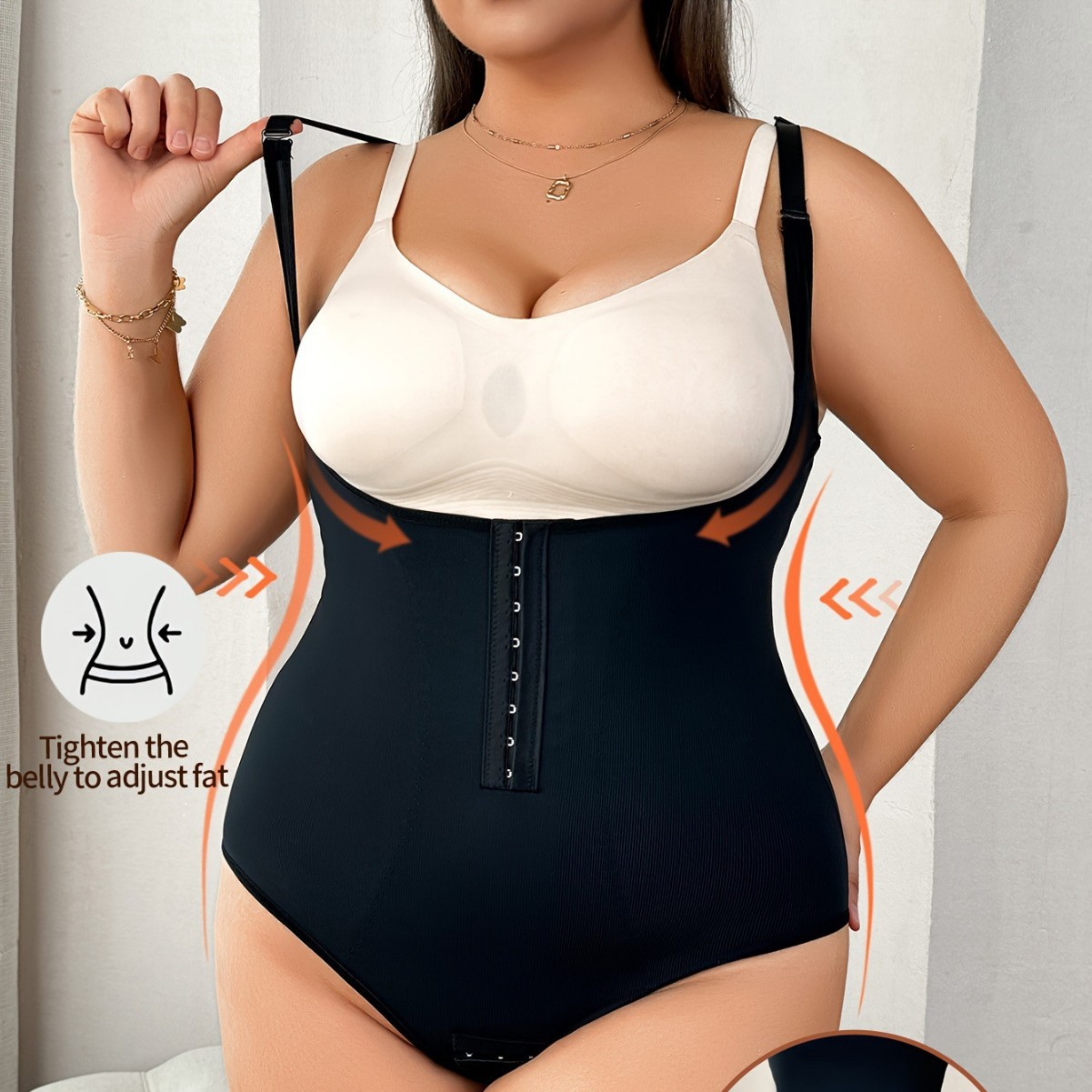 Cross-Border Popular Push-Up Jumpsuit, Feminine and Beautiful Back, Breathable Breast-Supporting Jumpsuit