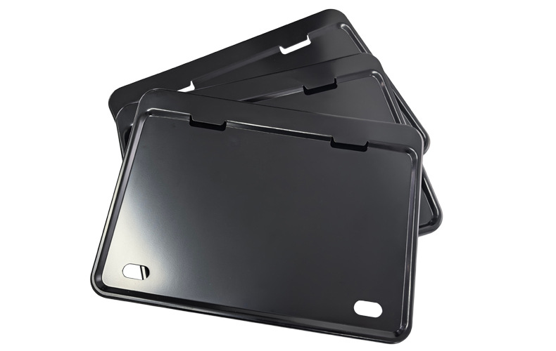 Universal new national standard motorcycle license plate frame from the manufacturer, metal aluminum alloy license plate frame, personalized modified license plate frame
