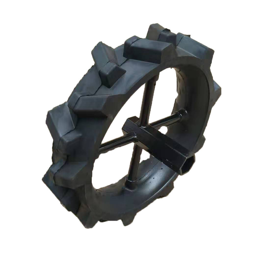 微耕机实心轮胎400-9橡胶全实心胎旋耕机轮胎行走轮胎农机配件