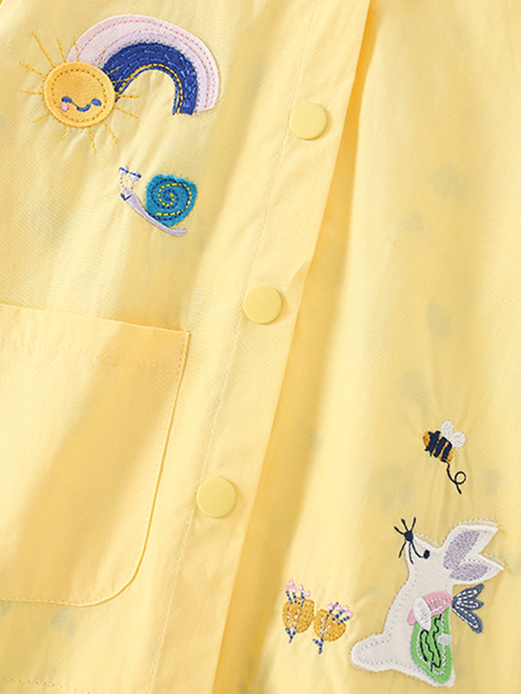 En stock malwee chaqueta para niños Primavera y otoño nuevos niños europeos y americanos con capucha casual Top estilo occidental Ropa para Niñas