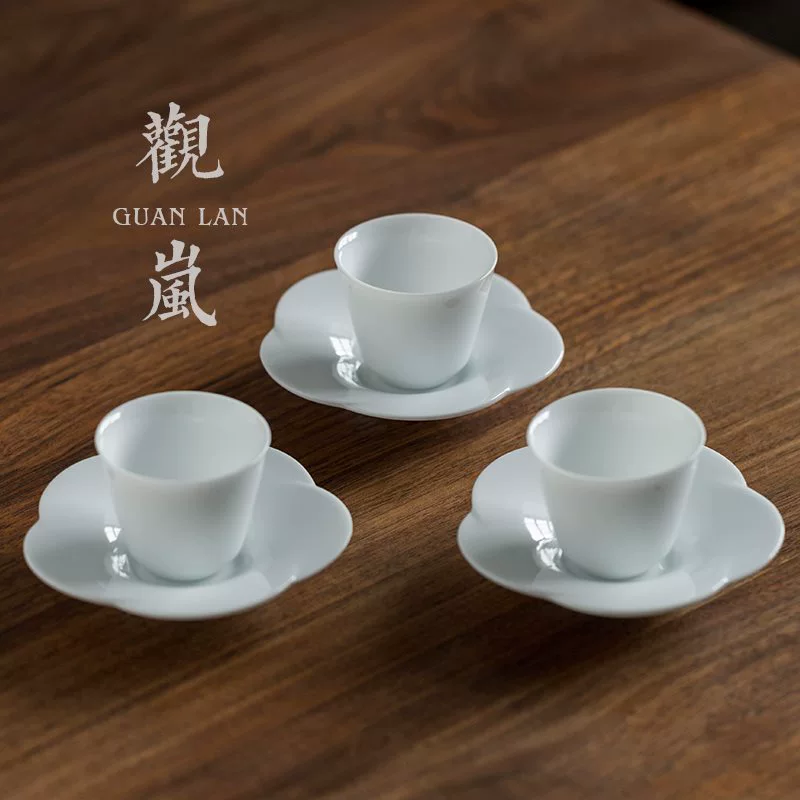Х^Sweet белая фарфоровая подставка для чашки чайник керамический набор кунг-фу чая, маленькая подставка, запчасти для чайной церемонии, защитная подкладка от ожогов, дно чашки