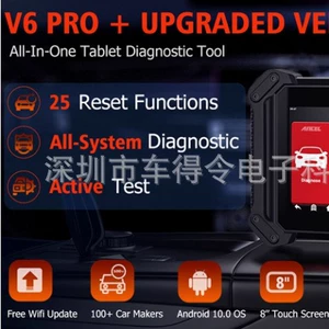 Ancel V6 Pro Avtomobil Tam Sistem Detektoru OBDII Diaqnostika Aləti