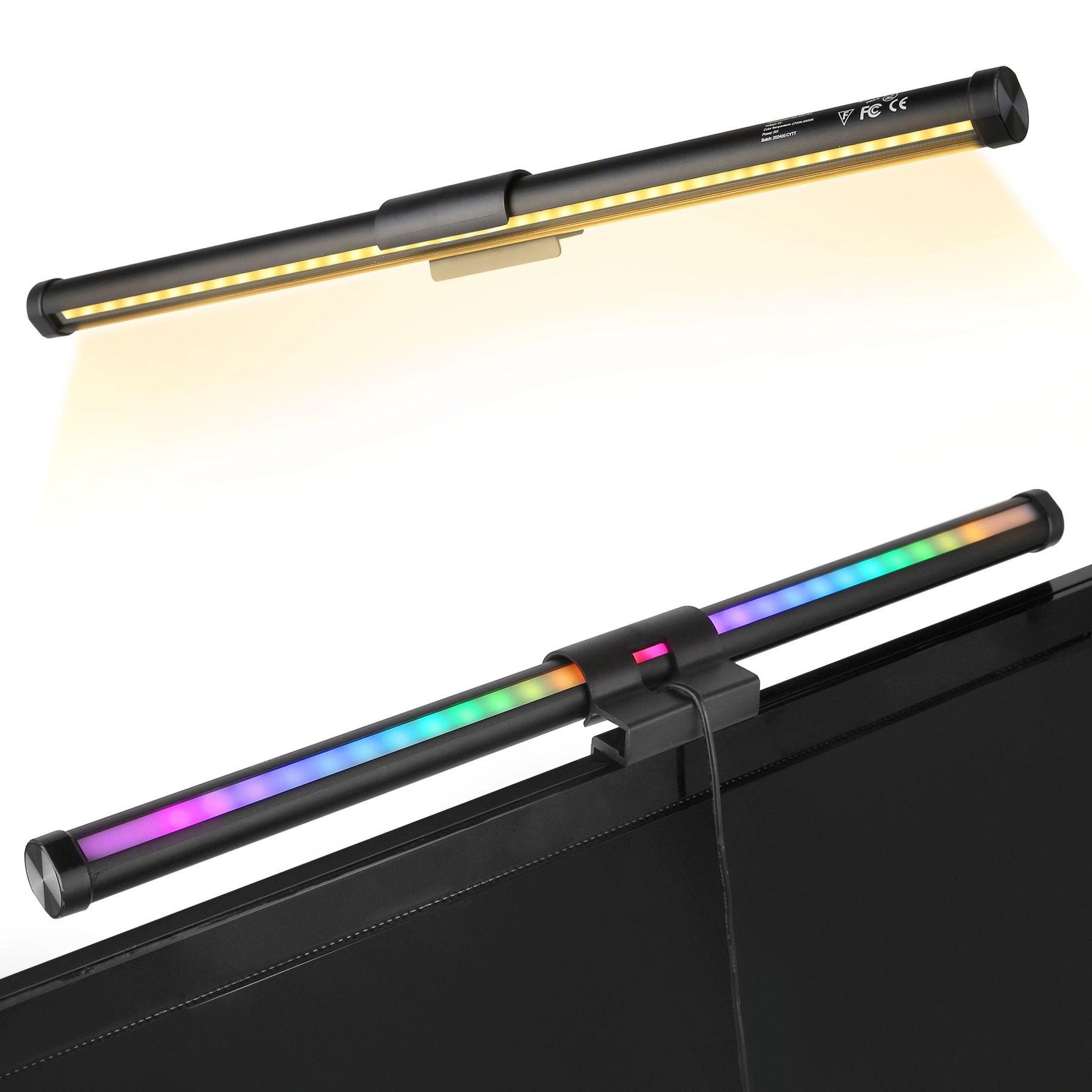 LED висячие светильники, ноутбук, подсветка, сенсорный ЖК-дисплей, лампа настольной игровой станции, защита глаз