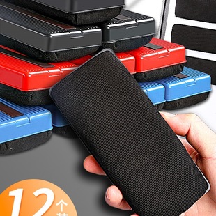 6 Pack Large Whiteboard Eraser Easy to Erase Blackboard Eraser Magnetic Chalk Eraser Whiteboard Eraser Sponge Teacher Chalk Board