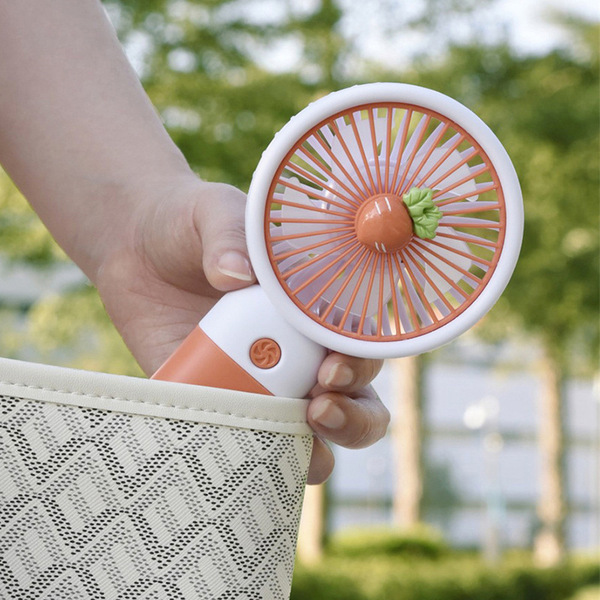 handheld cartoon cute air fan flower-shaped
