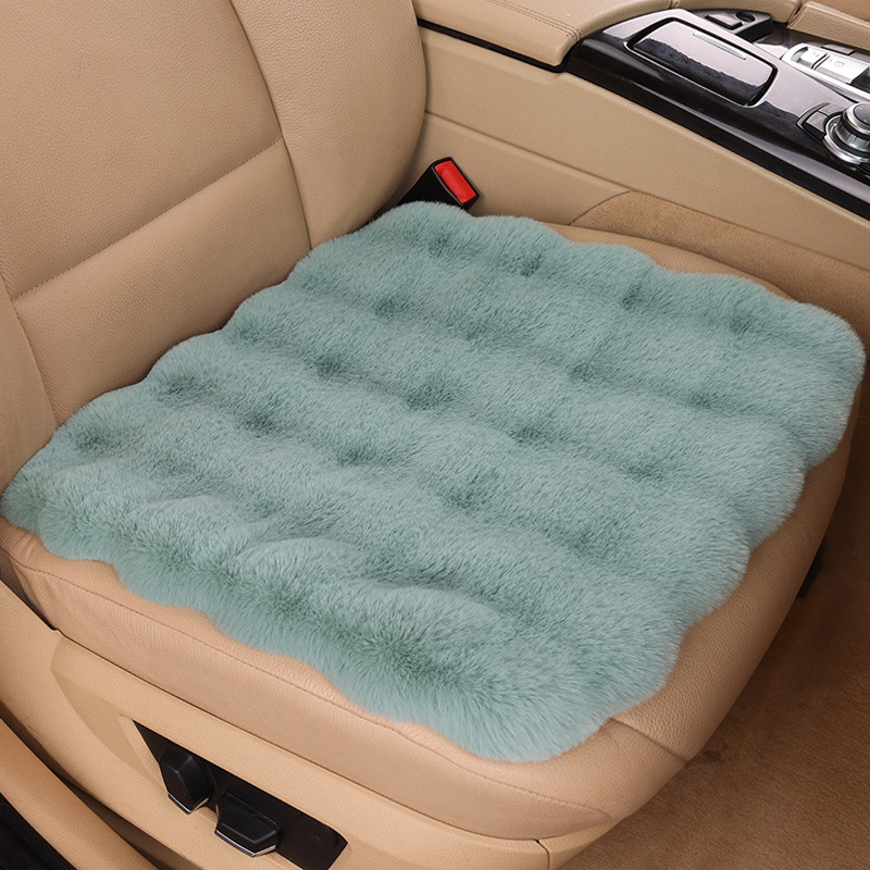 Cushion Winter | Qìchē Wool pad - matcha-green-front-row-single-piece
