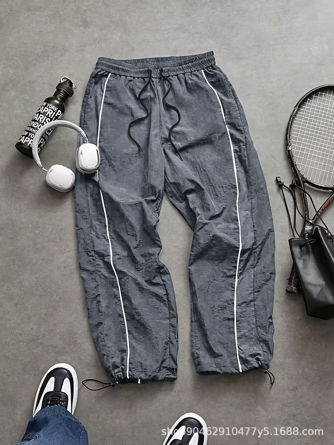 Other Sweatpants Striped Track Grey
