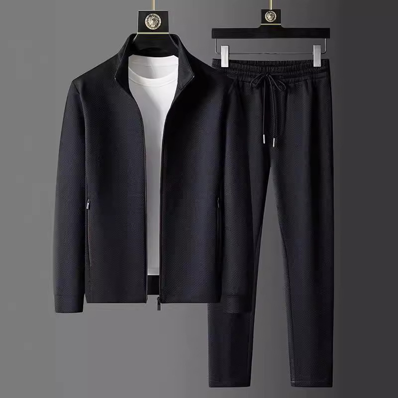 Autumn solid color sports suit