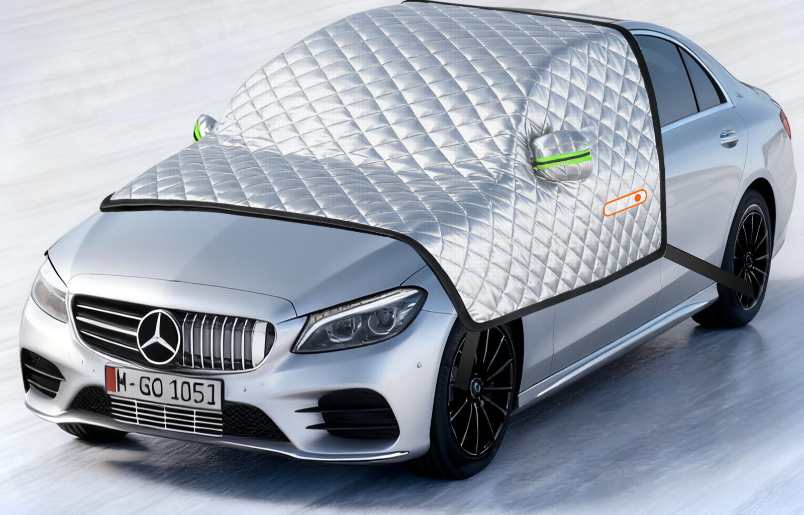 Car Snow Cover Front Windshield Magnetic Anti-Snow Frost Ice Protector
