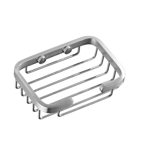 304 stainless steel soap rack soap net brushed bathroom toilet soap box storage rack bathroom drain soap dish