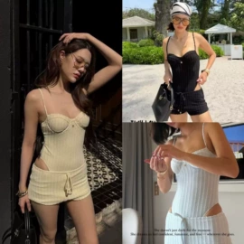 比基尼;连体泳衣;三件套泳装