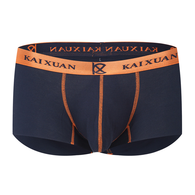 Los hombres modales boxeadores cintura baja sexy portátil corte ligero cómodo boxeadores