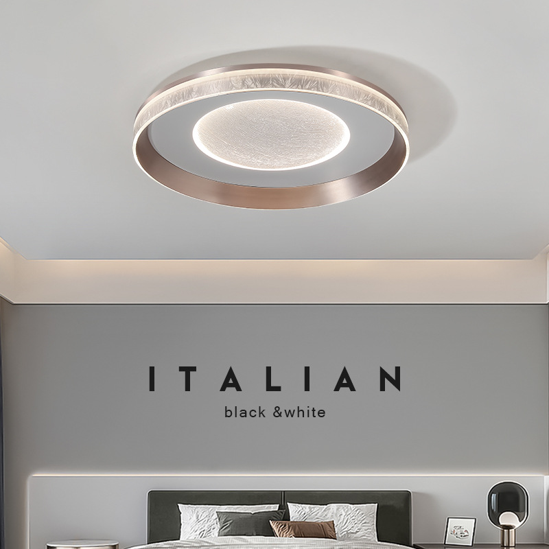 lámpara de techo del dormitorio 2025 nuevo estilo moderno y simple de alta sensación minimalista lámpara de habitación para niños lámpara de habitación para ojos