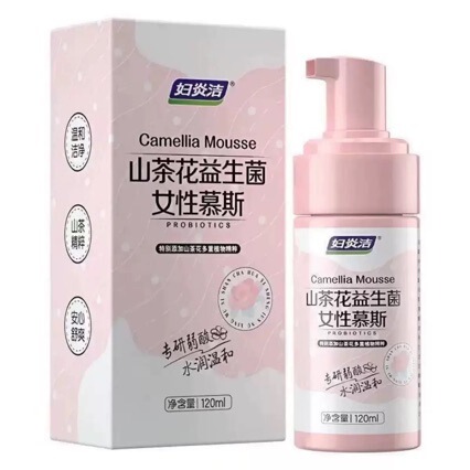 Camellia Women's Mousse Care Lotion Cleansing Foam for Daily Cleaning and Antibacterial Care of Private Parts Camellia Women's Mousse Care Lotion Cleansing Foam for Daily Cleaning and Antibacterial Care of Private Parts