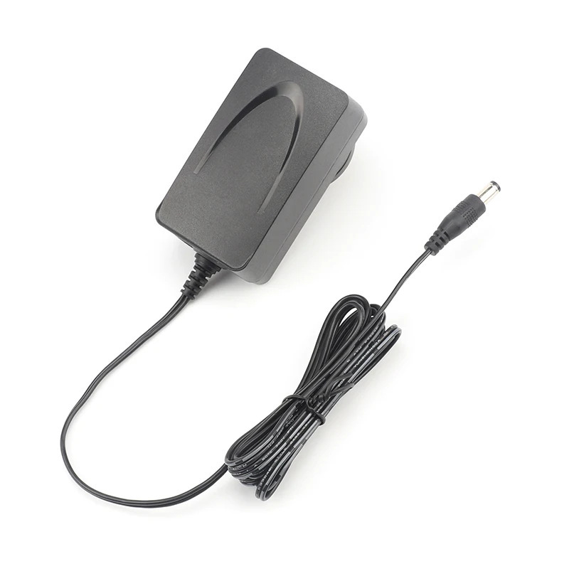 In-line 24W replaceable plug power adapter with DC power cord