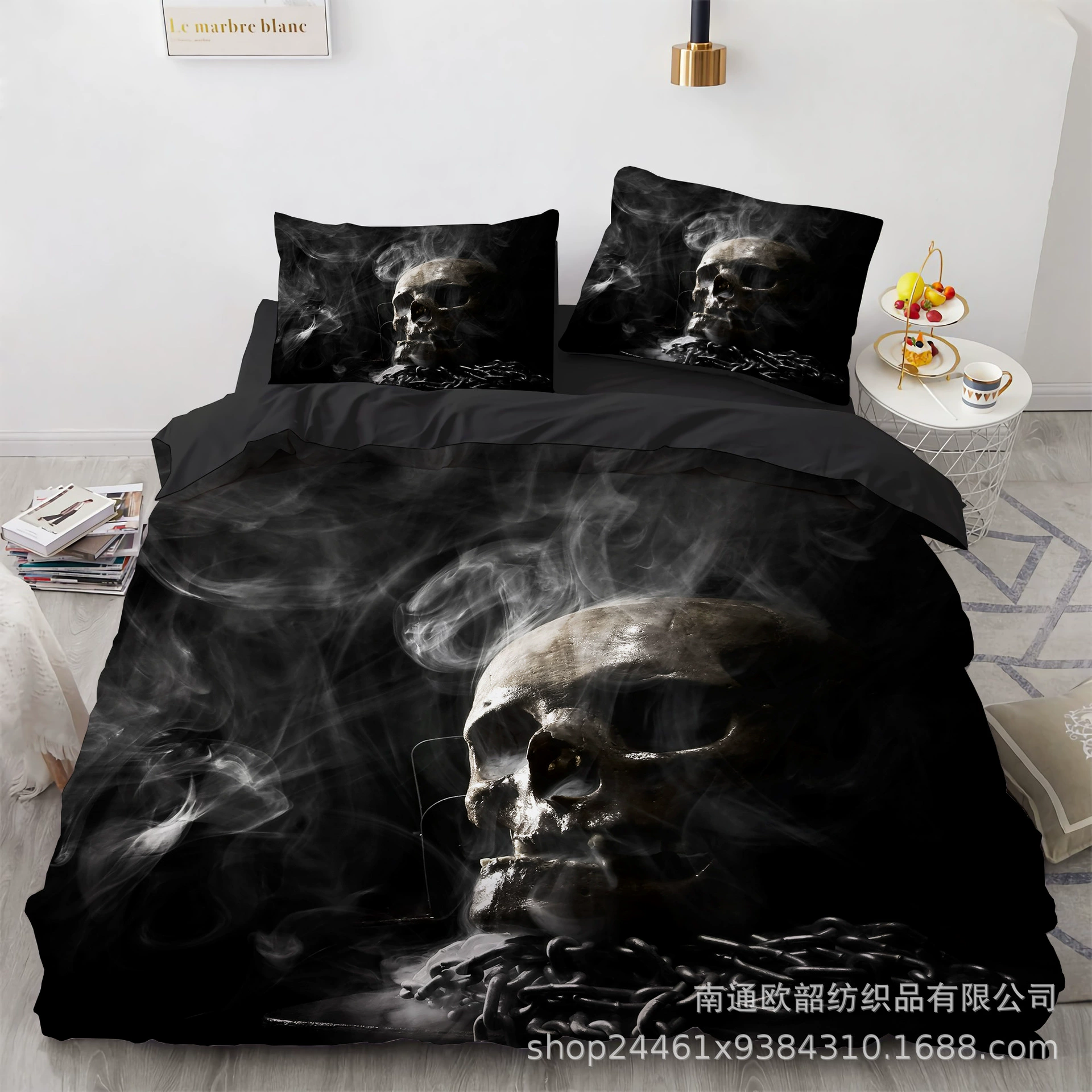 Set, bedspread, duvet cover, wish, Amazon, 3D, 3 piece set