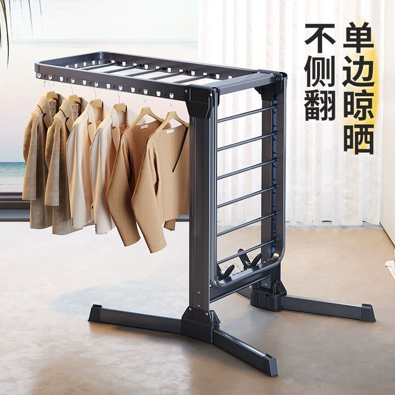 Сушилка для белья на балкон, складная напольная, для дома, из алюминиевого сплава, для улицы