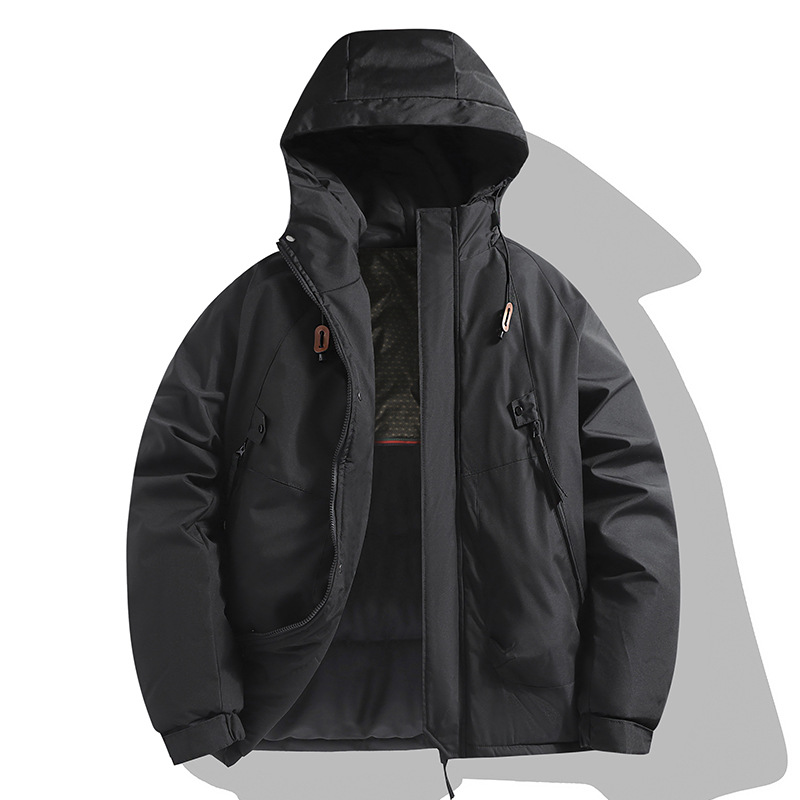 Algodón para hombres pareja nueva ropa de asalto de grafeno interior grueso abrigo deportivo a prueba de viento impermeable ropa de montaña