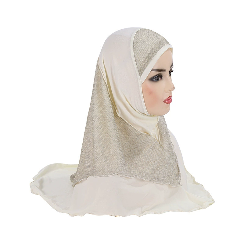 Хиджаб Мс. Малайи Crystal Margly Silk Switching Poor Hat Head Scarf H076