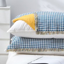 枕巾纯棉三层纱布成人学生全棉家用加厚吸汗枕头巾厂家批发