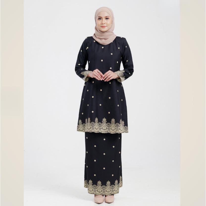 Elegant Maxi Dress for Muslim Women Modest 3D Print Long Sleeve Office And Eid Ready Polyester Blend S-5XL_ecoleips.com
