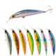 13 Colors Shallow Diving Minnow Lures Sinking Hard Baits Fresh Water Bass Swimbait Tackle Gear