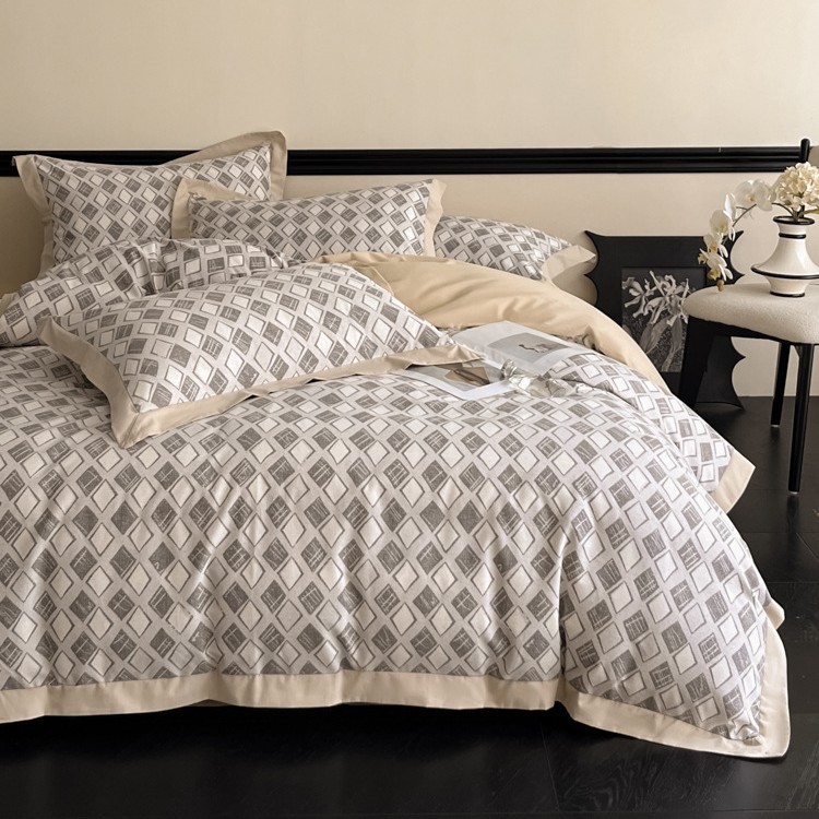 100% algodón molido, sábanas de cama de algodón