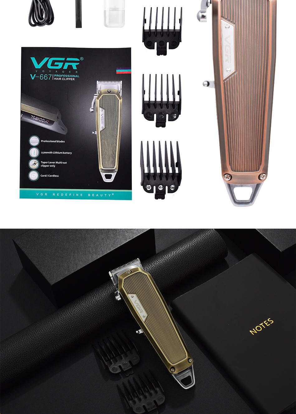 Tagliacapelli retro in metallo con display lcd per cura capelli_voghion.com