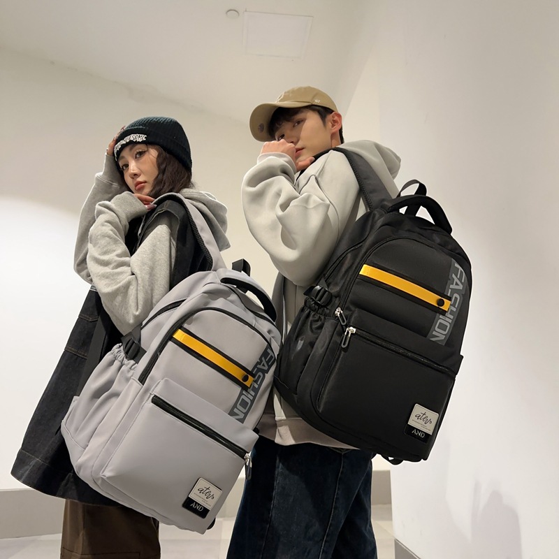 Kids Backpacks New Fashion Trend Backpack Large Capacity Outdoor Leisure Travel Bag Computer Bag Men's Backpack Student Schoolbag_voghion.com