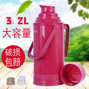Wholesale Thermos Household Thermos Plastic Thermos Kettle Boiling Water Bottle Large Capacity Thermos Glass Liner
