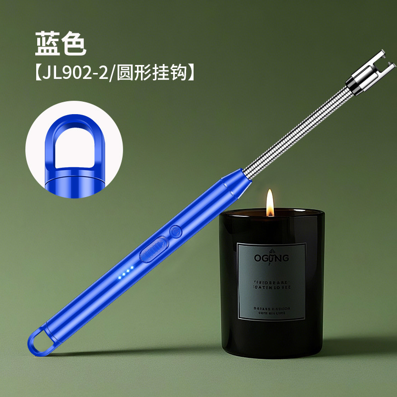 Encendedor de cocina recargable tipo C con carcasa de plástico nueva, encendedor electrónico de gas extendido, pistola de encendido, barra de encendido para uso doméstico