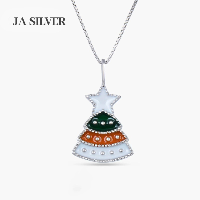 Jiao Ai 925 plata esterlina goteando colgante de árbol de Navidad Europa y América viento nicho de alto nivel de suministro transfronterizo al por mayor
