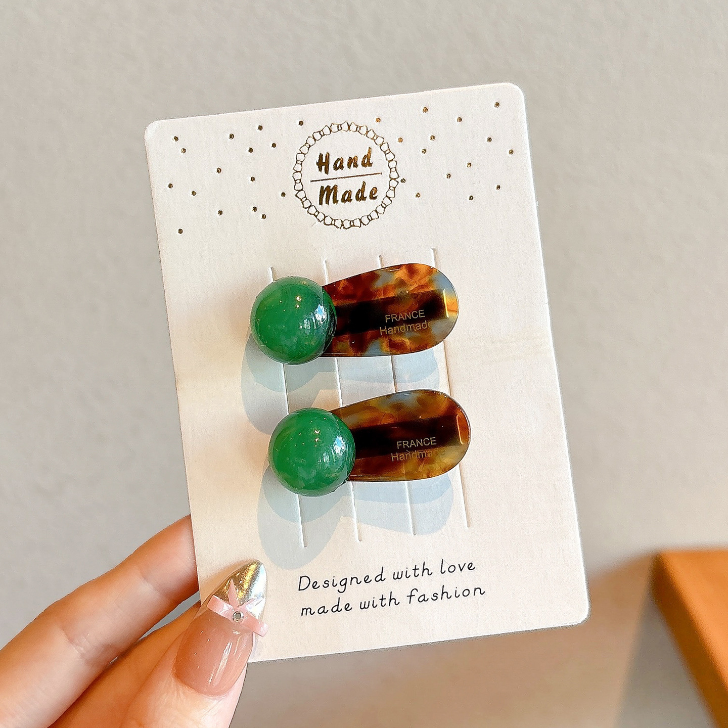 Clip de cabello de arco feminino frange clip lateral clip de boca de pato joyería de otoño 2025 nuevas joyerías al por mayor